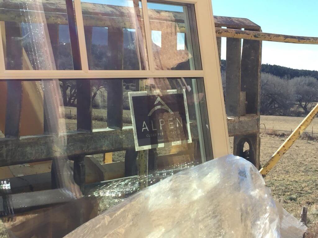 Alpen windows ready to install